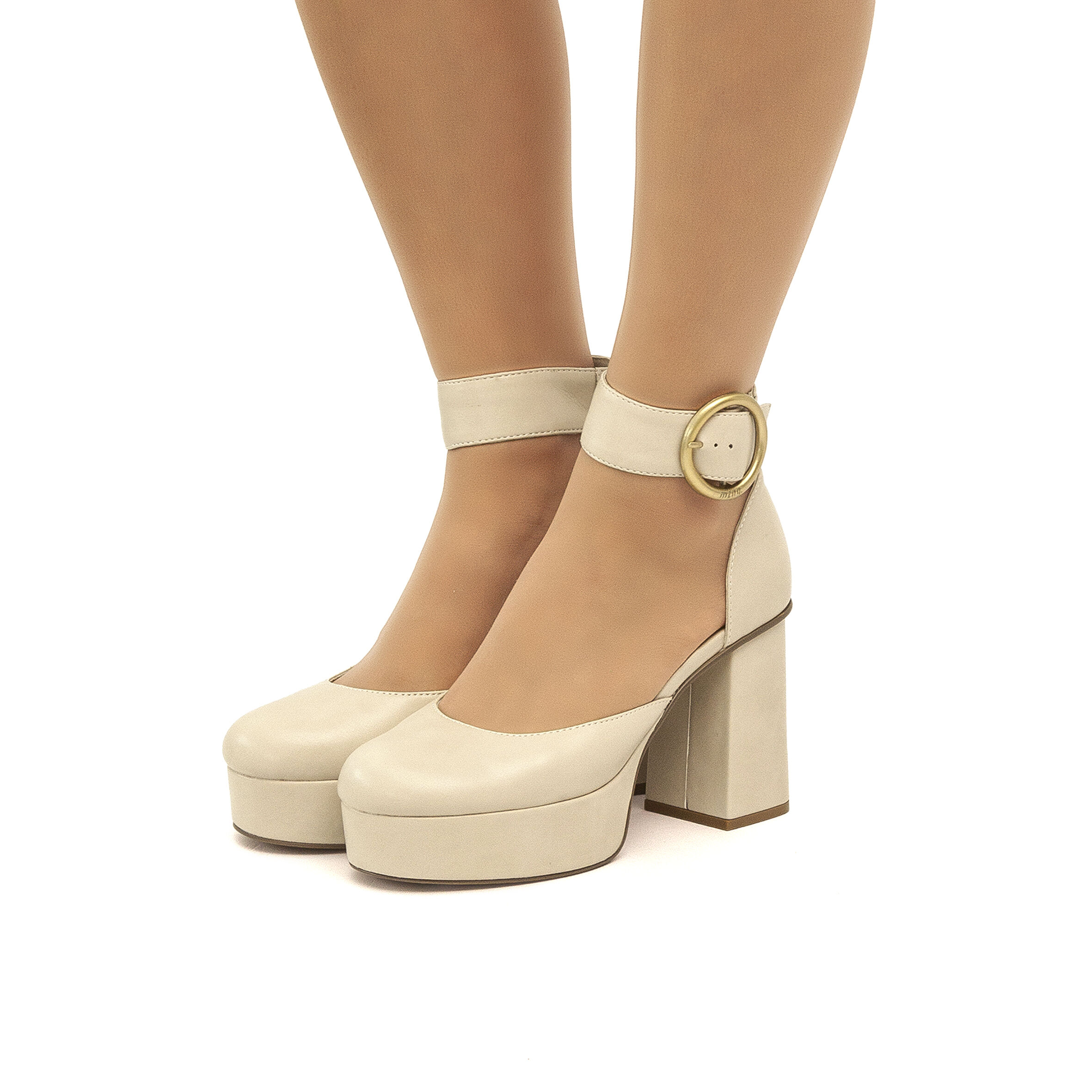 Zapatos tacon cuadrado mujer top